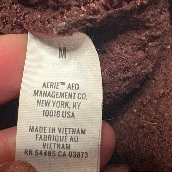 Aerie Women’s Medium Brown Knit Sweater - Picture 8 of 10